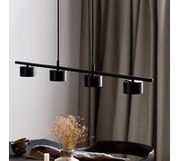 Nordlux Lámpara colgante LED Clyde, 4 luces, recta