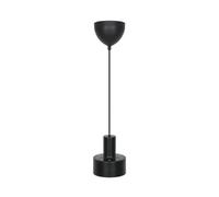 Nordlux Lámpara colgante Matis, negra, Ø 13 cm, metal True