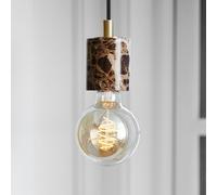 Nordlux Siv lámpara colgante 1x60 W negro-marrón 45883018