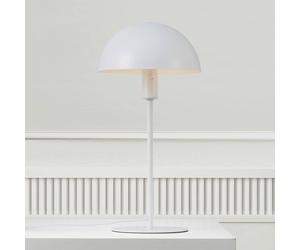 Nordlux Lámpara de mesa Ellen 20, blanca, metal, portalámpara E14