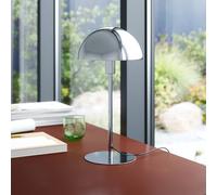 Nordlux Lámpara de mesa Ellen 20, cromada, metal, portalámpara E14
