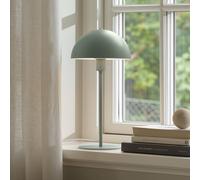 Nordlux Lámpara de mesa Ellen 20, verde polvo, metal, portalámpara E14