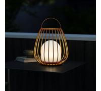 Nordlux Lámpara de mesa LED Jim To-Go, exterior, naranja