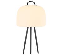 Nordlux Lámpara de mesa LED Kettle TRIPOD metal, pantalla 36cm
