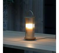 Nordlux Lámpara de mesa Linton para exterior, latón