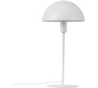 Nordlux Lámpara de mesa sencillo blanco de metal y pantalla en forma de cúpula