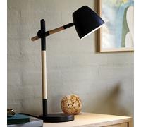 Nordlux Lámpara de mesa Theo, de madera