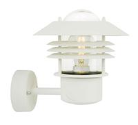 Nordlux - Lámpara de pared cincada 60 W blanco E27 Ip54 25091001