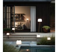 Nordlux Lámpara de pie LED Kettle Tripod Metal, pantalla de 22 cm