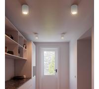 Nordlux LED downlight de techo Landon Smart, blanco, altura 14 cm