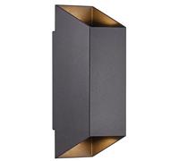 Nordlux Nico lámpara de pared para exteriores 2x35 W negro 2218221003