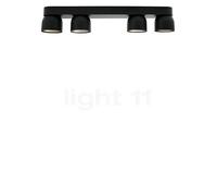 Nordlux Pitcher, 4-Spot, negro