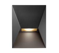 Nordlux Pontio 15 aplique de exterior, ancho 15 cm, negro