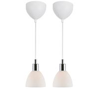 Nordlux Ray lámpara colgante 2x40 W cromo 63233033