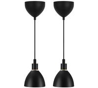 Nordlux Ray lámpara colgante 2x40 W negro 63233003