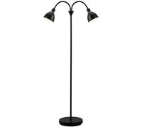 Nordlux Lámpara de pie Ray de 2 brazos y en metal negro