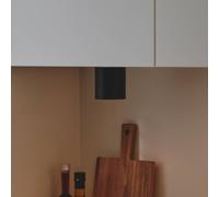 Nordlux Sabonis Downlight de superficie, GU10, aluminio, negro True