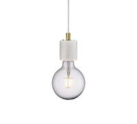 Nordlux - Siv Lámpara Colgante Marble/White