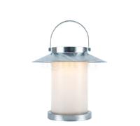 Nordlux Temple To Go, luz solar LED, cinc - 35 cm , artículo en fin de serie