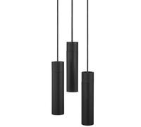 Nordlux Lámpara colgante Tilo, 3 luces, negro