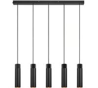 Nordlux Tilo lámpara colgante 5x15 W negro 2410483003