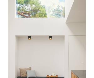 Nordlux Torone downlight, metal, negro, inclinable