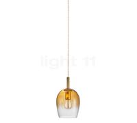 Nordlux Uma, lámpara de suspensión, ø18 cm - ámbar , artículo en fin de serie