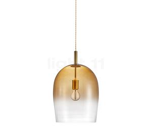 Nordlux Uma, lámpara de suspensión, ø30 cm - ámbar , artículo en fin de serie