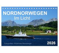 Nordnorwegen im Licht (Tischkalender 2026 DIN A5 quer), CALVENDO Monatskalender: Nordnorwegen im Licht: eine fotografische Reise durch die magische Küstenlandschaft Nordnorwegens