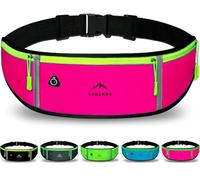 Nordrun Riñonera Running Ajustable e Impermeable para Todos los Moviles | Riñonera Deportiva para Mujer y Hombre | Cinturón Portamóvil