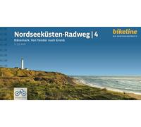Nordseeküsten-Radweg 4: Dänemark - Von Tønder nach Grenâ, 1:75.000, 820 km, GPS-Tracks Download, LiveUpdate: Teil 4 (Radtourenbücher)