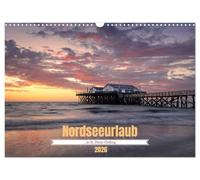 Nordseeurlaub in St. Peter-Ording (Wandkalender 2026 DIN A3 quer), CALVENDO Monatskalender: Farbstarke Eindrücke aus Sankt Peter-Ording