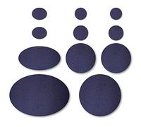 Nordtown Kit de reparación de chaqueta de plumón autoadhesivo (color azul marino)