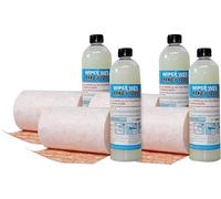 Nordvlies - Dispensador de toallitas rellenar wipex-húmedo a mano y herramienta 4 laminados no tejidos a 120 toallas, limpiador de 4x