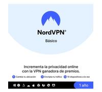 NordVPN Básico 10 Dispositivos | 1 Año