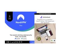 NordVPN Plus | 10 dispositivos | 1 año + Almacenamiento en la nube ilimitado con Jottacloud