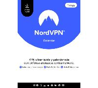 NordVPN Standard - 1 Month - 10 Devices (PC/MAC/Mobile) VPN & Cybersecurity Software Subscription Key SPAIN