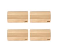 Nordwik Bandejas para sándwiches de haya Nordwik 4-pack 20x11x0.8cm