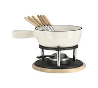 Nordwik olla de fondue esmaltada Crema. 1.8 l