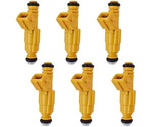 NORDYO Inyectores de combustible mejorados 6x XJ YJ ZJ aptos for Jeep Cherokee Grand Cherokee nuevos inyectores de combustible OEM for 87-98 JEEP 4.0L Bosch 0280155710