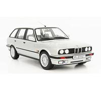 Norev 1:18 BMW 325i Touring 1991 - Plata: Modelo Coleccionable de Coche Fundido a presión para Adultos, Unisex