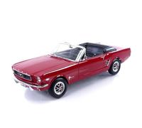 Norev 1:18 Ford Mustang Convertible 1966 - Rojo