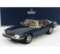 NOREV 1/18 JAGUAR XJ S COUPÉ 1988 AZUL MODELISMO ESTÁTICO DIECAST