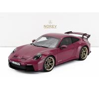 NOREV 1/18 PORSCHE 911 992 GT3 COUPÉ 2021 RUBY STAR MODELO ESTÁTICO DIECAST