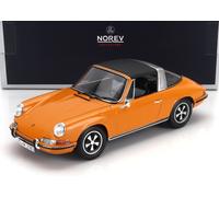 NOREV 1/18 PORSCHE 911S 2.2 PLACA 1970 NARANJA 1:18 MODELO ESTÁTICO DIECAST