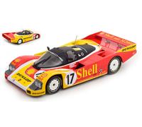 NOREV 1/18 PORSCHE 962C SHELL 17 LE MANS 1988 MODELO ESTÁTICO DIECAST