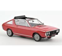 NOREV 1/18 RENAULT 17 GORDINI DESCOUVABLE 1975 ROJO MODELO ESTÁTICO DIECAST