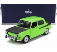 NOREV 1/18 SIMCA 1000 RALLY2 1976 VERDE NEGRO 1:18 MODELO ESTÁTICO DIECAST