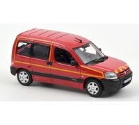 MODELO DE COCHE ESTÁTICO DIECAST NOREV CITROEN BERLINGO 2004 BOMBEROS ESCALA ...