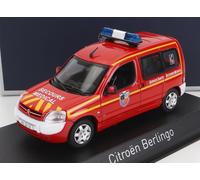 NOREV 1/43 FURGONETA CITROEN BERLINGO BOMBEROS RESCATE MÉDICO 2004 MODELO
